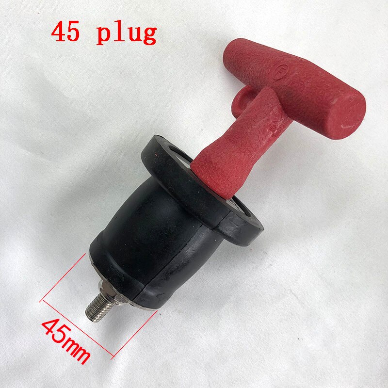 Drain hole plug drain pipe plug plug drain outlet rubber pool pipe plugging head pipe cap marine: Hole 45-52mm use