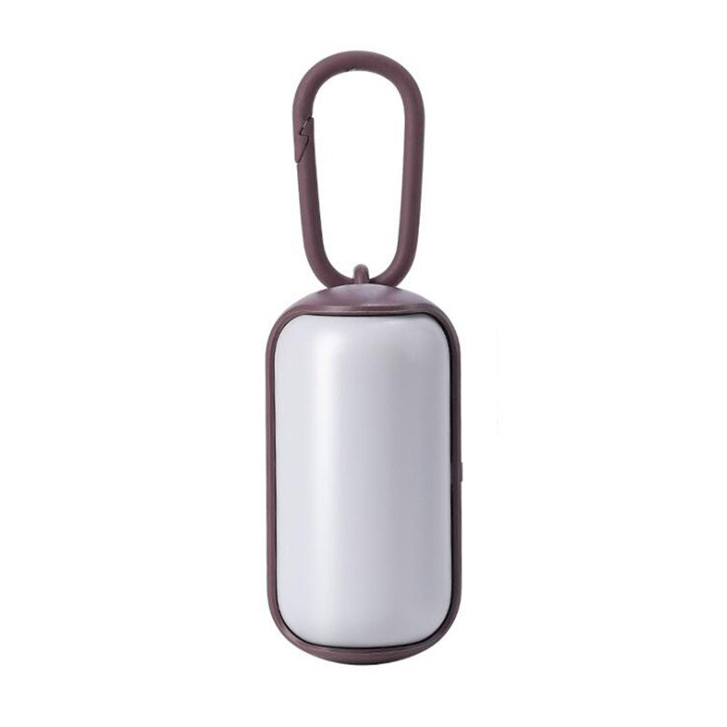 Portable Toilet Waste Box With Handle Trash Box Pet Toilet Bag Dispenser Pet Toilet Cleaning Supplies: coffee-gray