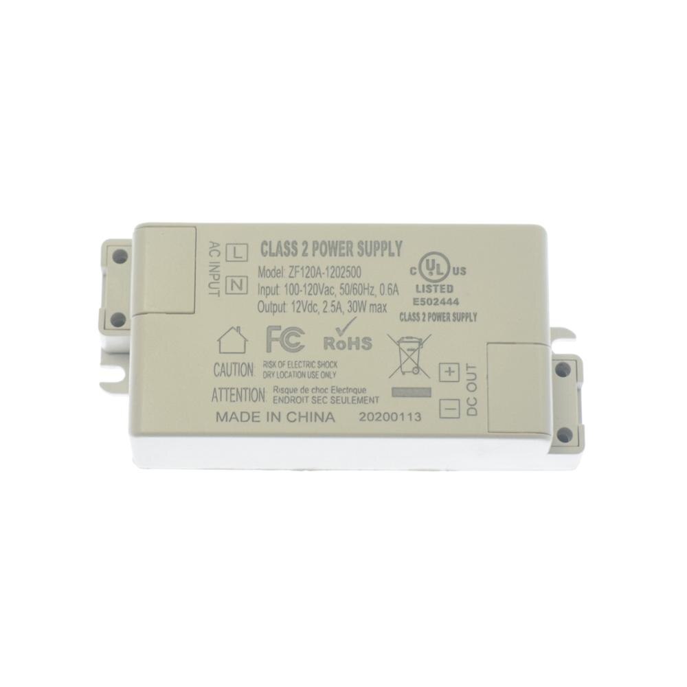 Dc 12 Volt Voeding 12 V Led Driver 6W 12W 18W 24W 30W Ac 110V 220V Naar 12 V Verlichting Transformator Adapter Voor Led Verlichting: AC110V 30W UL