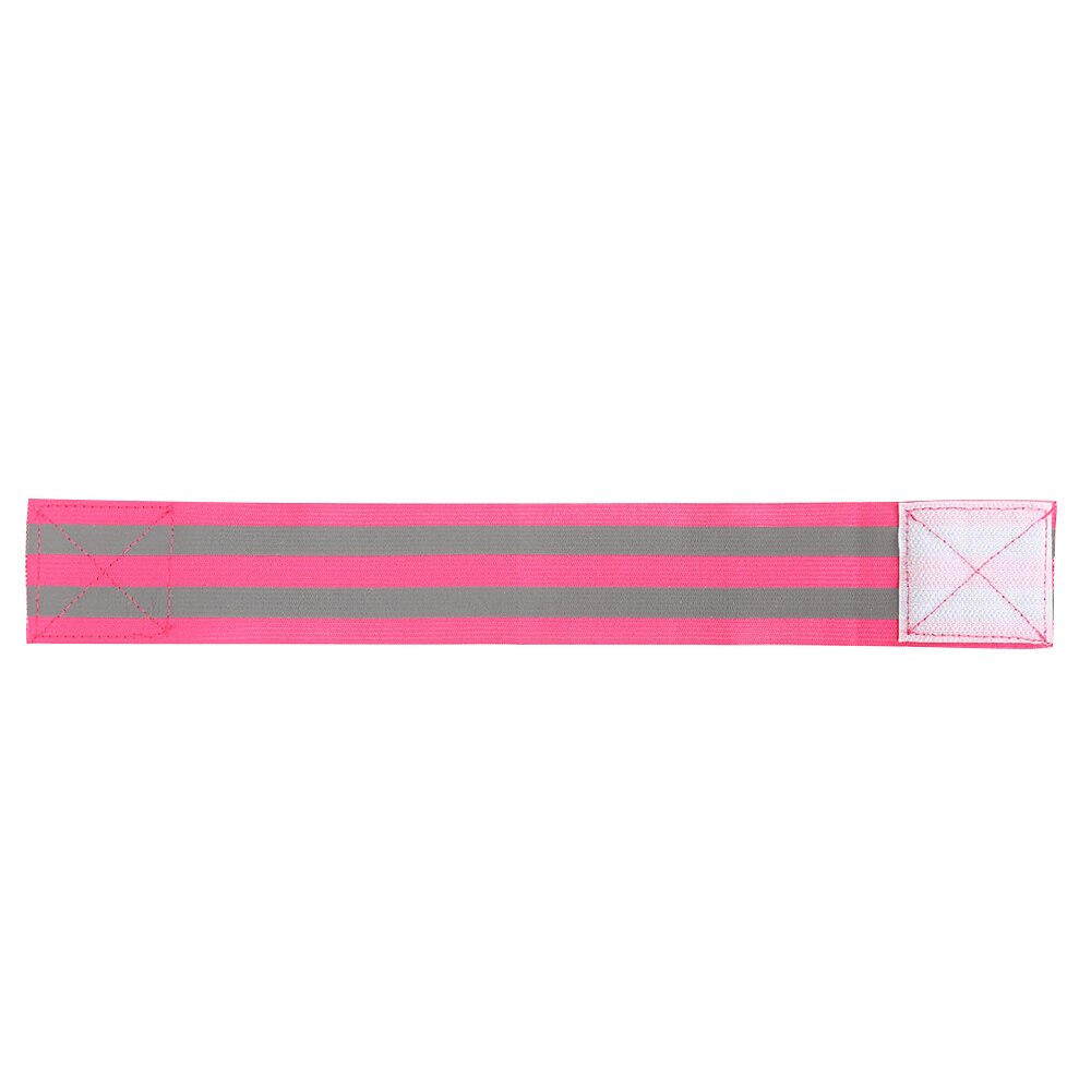 1 stuk elastische polsbandjes reflecterende band 5cm brede waarschuwingsbanden voor nachtelijk hardlopen pols enkelbandjes veiligheid fiets reflecterende band