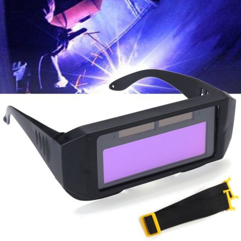 din 11 automatisk mørklegging sveisehjelm solhjelm linse sveiselinse briller verktøysett automatisk lysskifte antirefleks holdbar