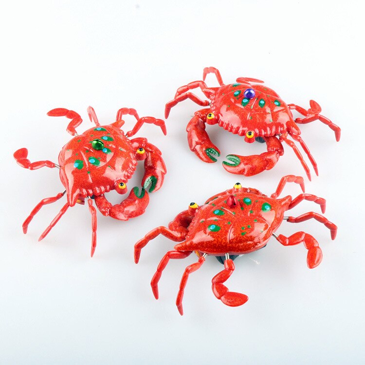 Cute Cartoon Animal Clockwork Tortoise Spider Mouse Baby Turtles Toys Crawling Wind UpToy Educational Kids Classic Toy WYQ: crab