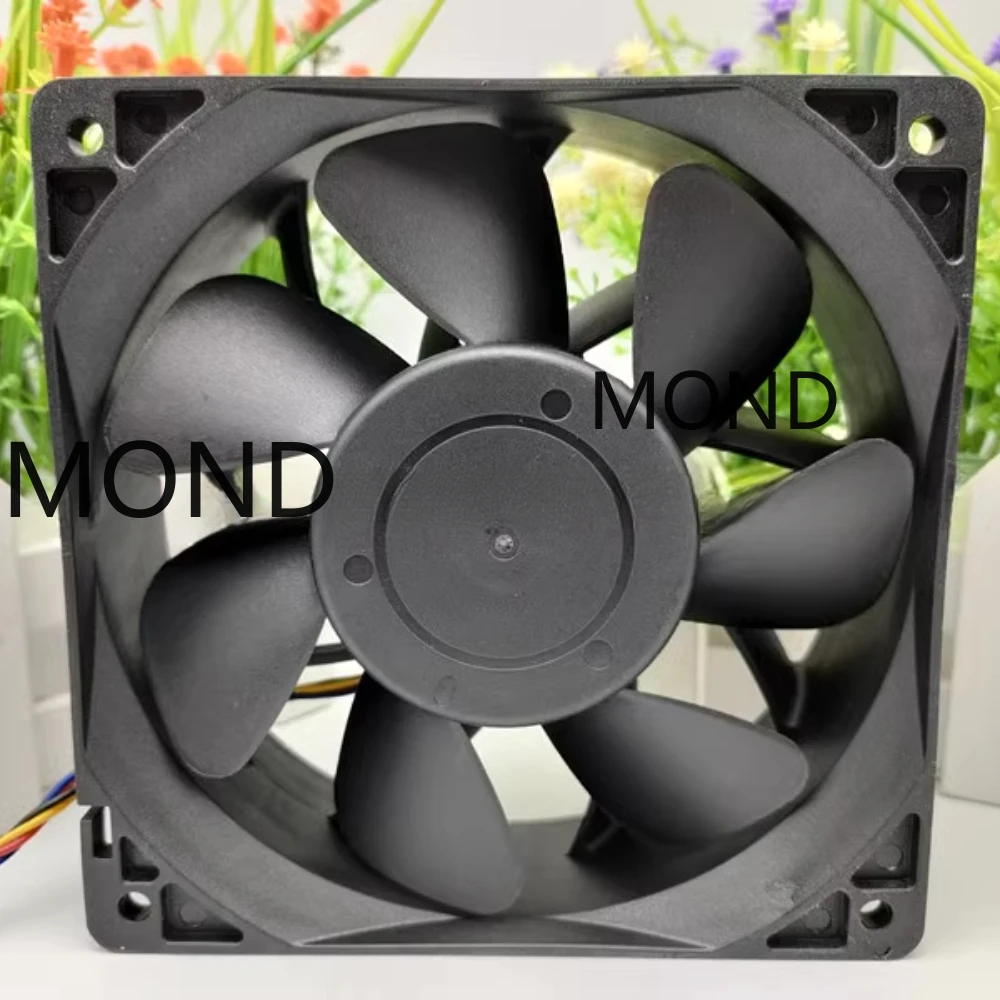 Delta QFR1212GHE Server Fan Cooling 12V 12038 12CM 7000RPM 120*120*38mm PMW High Air Volume Violent Double Ball Cooler Ant S7 S9