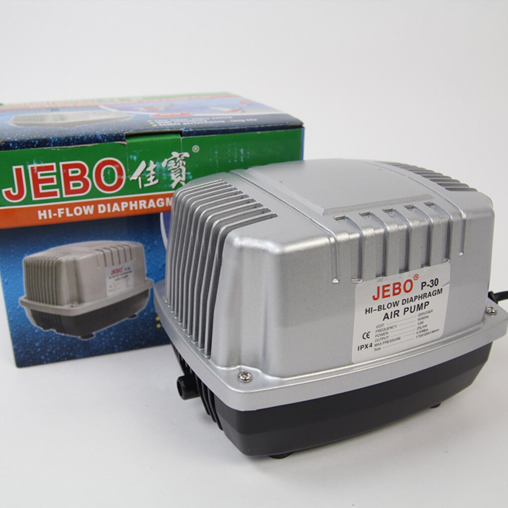 P -30 10w lille luftpumpe 220-240v til akvarium med 8- vejs luftsplitter kontraventil