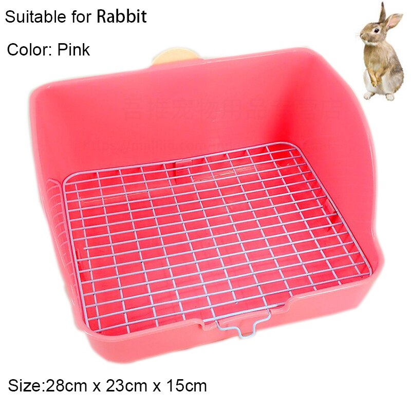 Bac à litière d'angle pour animaux domestiques, pour Hamster, chat, lapin, nettoyage, intérieur, formation pour petits animaux: 9