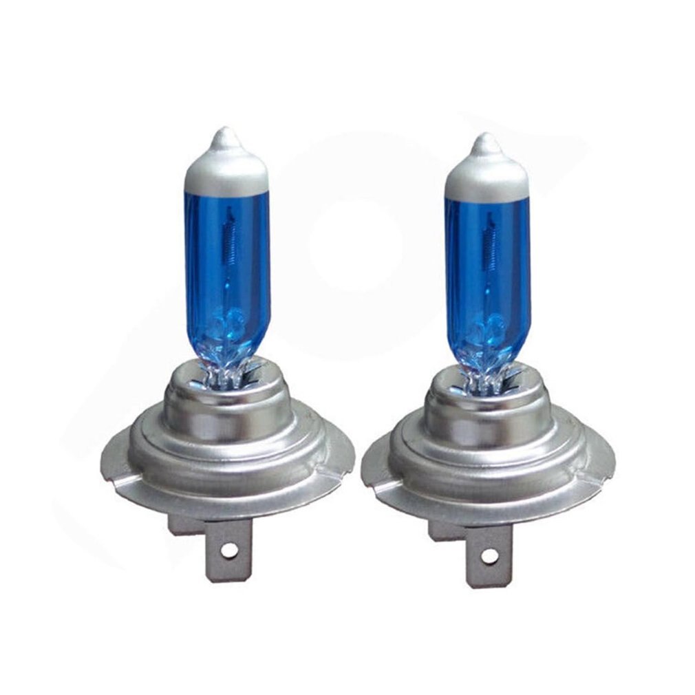 Ampoules halogènes H7 100W de , phares de voiture au xénon 100W, lumière Ultra blanche de remplacement pour phare de véhicule, 2 pièces