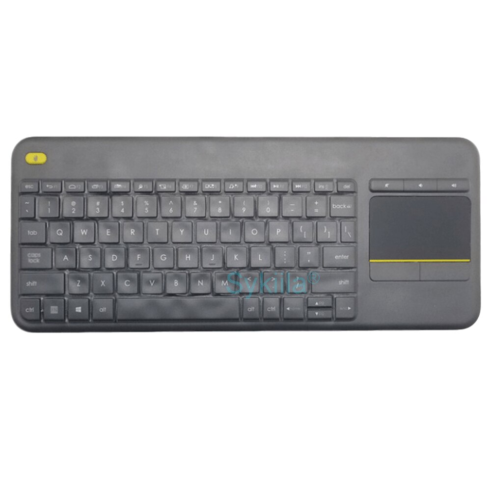Keyboard Cover for K400 Plus for Logitech Logi K400+ with TouchPad Protective Protector Skin Case Clear Silicon TPU