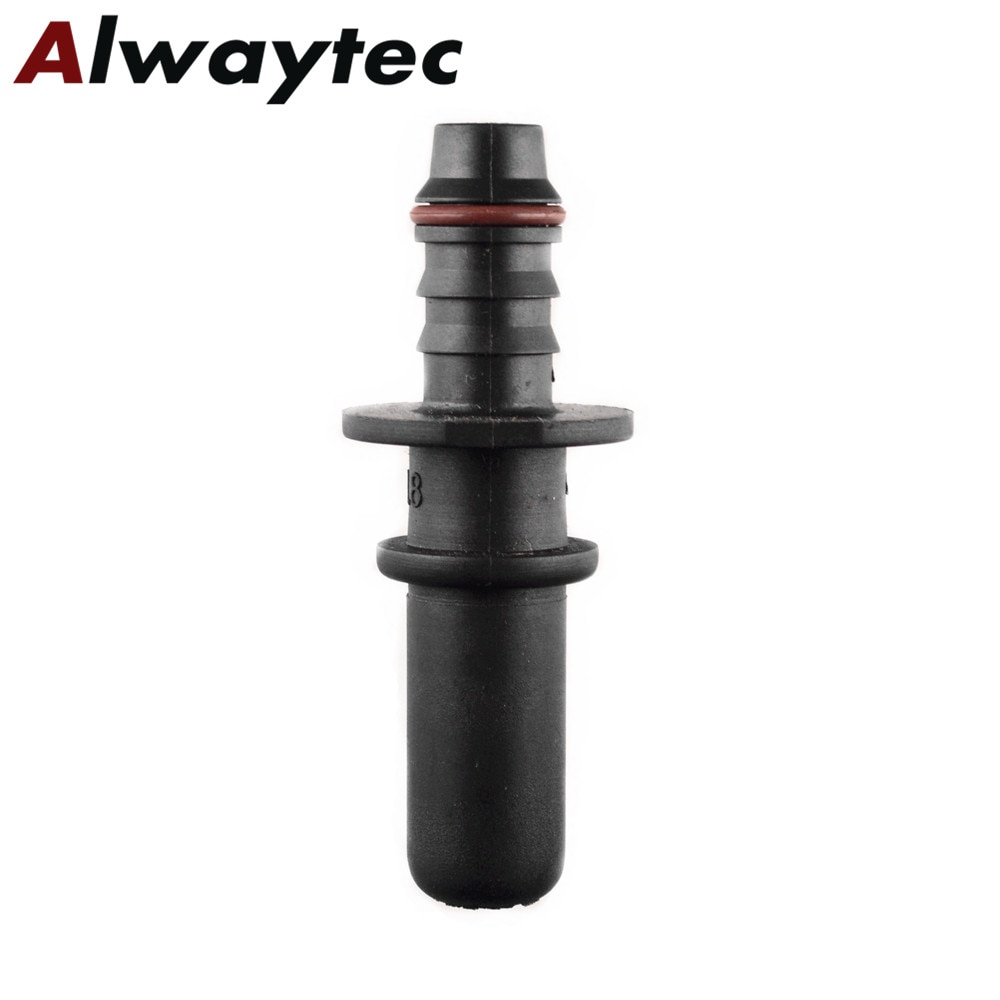 Large Hose Connector,11.8mm ID8 Fuel Line Fitting Connector,SAE12 Elbow Plastic Connector