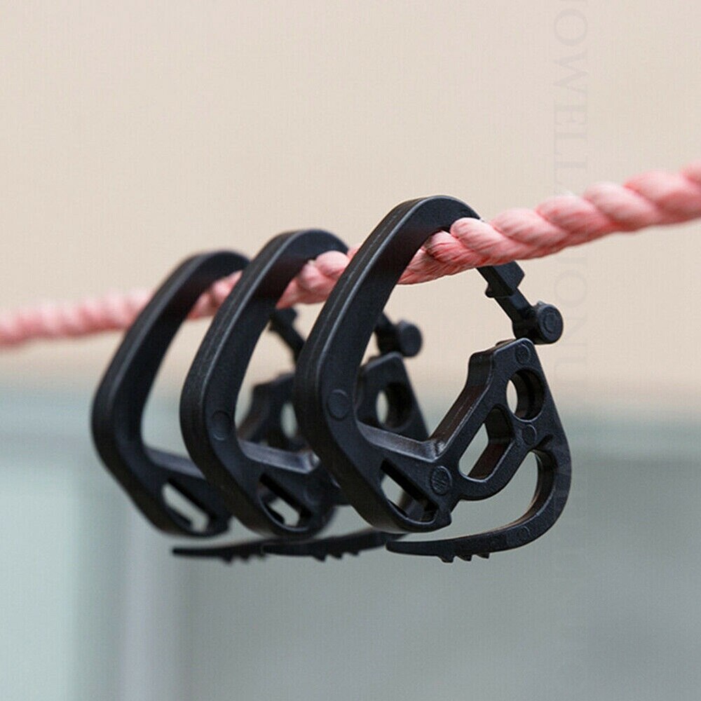 10~100pcs Sunshade Net Clip Hook Poultry Aquaculture Fence Net Hang Hook Insect proof Net fixing Clamp Curtain Cloth Fixing Clip