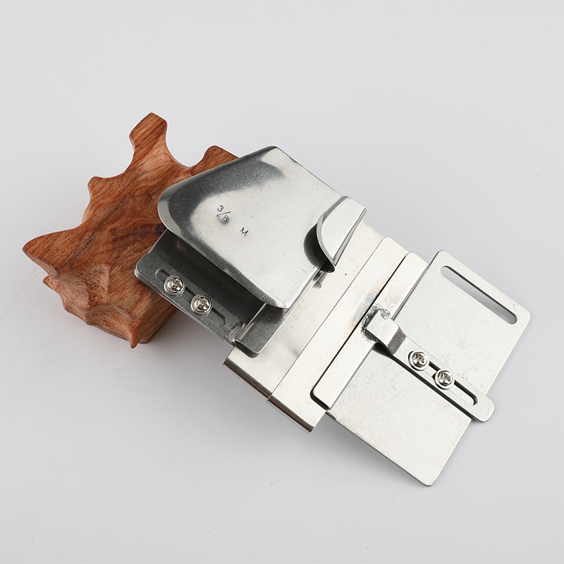 Industrial sewing tools,zipper installation,zipper positioner,efficient auxiliary tools,single needle machine accessories