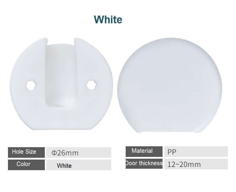 Desk Wire Hole Cover Base Computer Table Connector Grommet Cable Outlet Port Line Box Furniture Hardware, PP, Black/Brown/White: WHITE / 5pcs