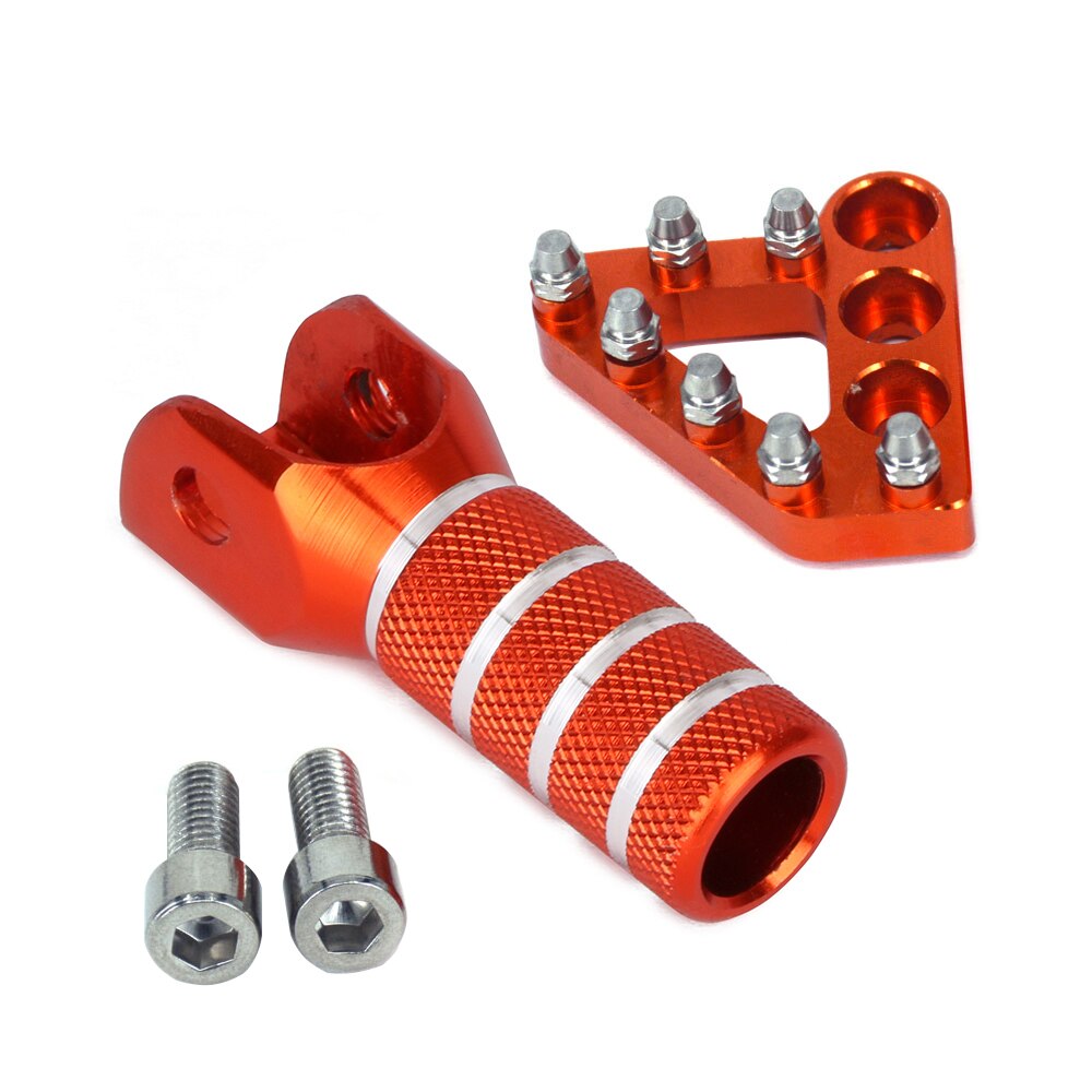 CNC Brake Pedal Step Plate Tips Gear Shifter Lever Shift Tip For KTM EXC EXCF SX SXF SXS XC XCW XCF XCFW 125 150 250 350 450 530: set orange