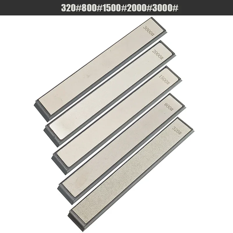 5 pz impostato Barra di Pietra diamantata Ruixin pro RX008 Affilacoltelli Sostituzione Pietra per affilare diamantata Pietra per affilare, Sistema di affilatura: Cielo Blu