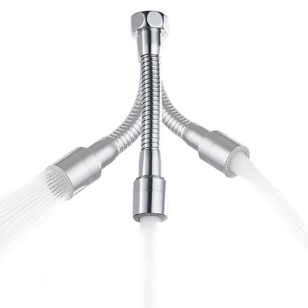 Portable Faucet Shower Head Tap Kitchen Splash Nozzle Cockpit Crane Attachment Incest Rotatable Water-saving Bath Filter