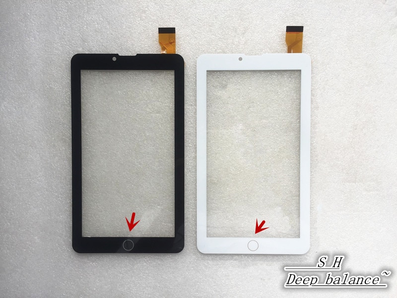 7 "size 184mm*104mm original flat screen Touch screen QSF-PG7001-FPC-A0 Digital Induction Glass Sensor external screen
