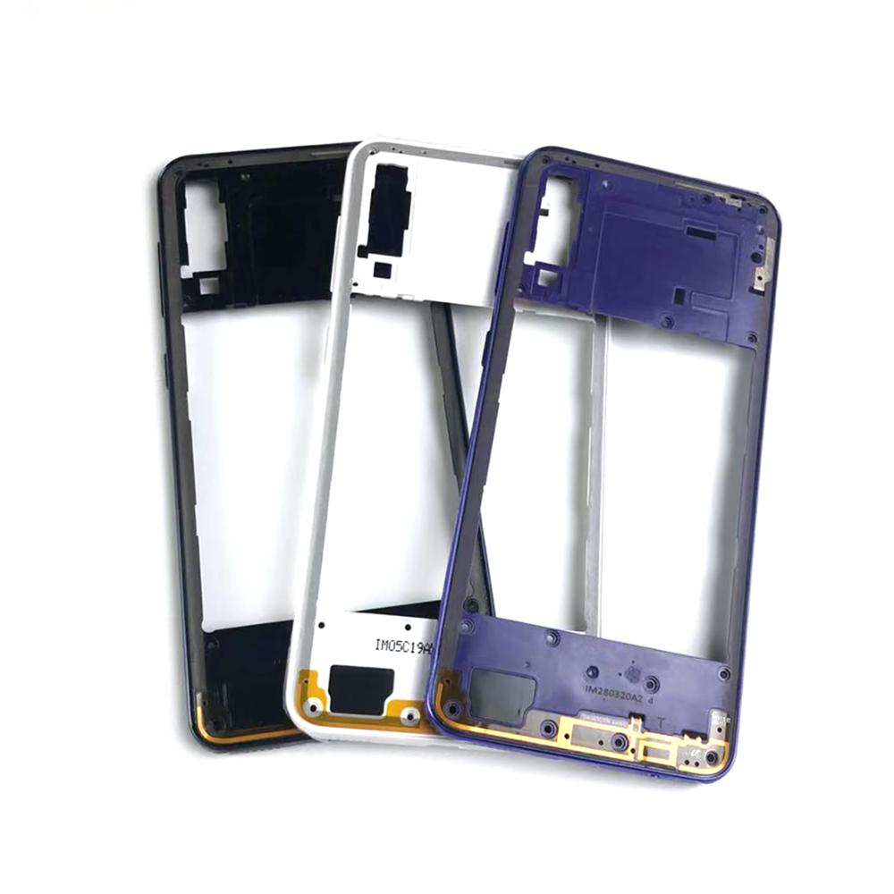 Originele Voor Samsung Galaxy A30s A307 A307F A307FN A307G Behuizing Midden Frame Plate Bezel Met Knoppen
