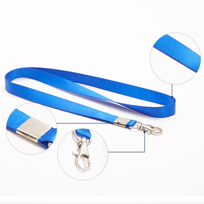 1pcs Lanyards ID Badge Holder ID Card Pass Straps Badge Key Holder Keychain