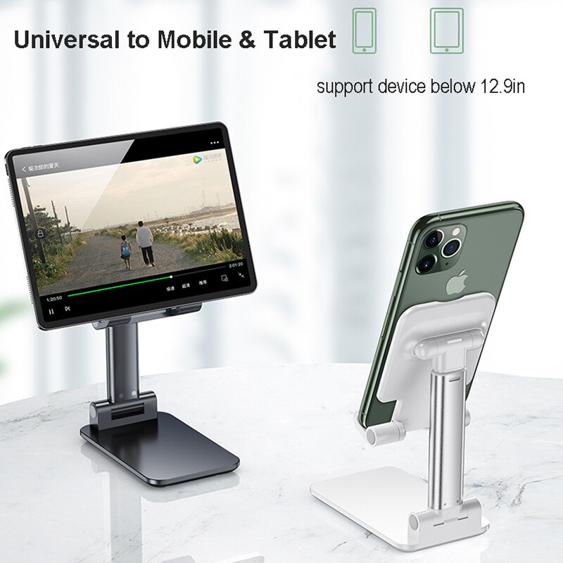 Foldable Desk Mount Mobile Phone Holder Stand for iPhone iPad Huawei Samsung Tablet Smartphone Portable Phone Stand