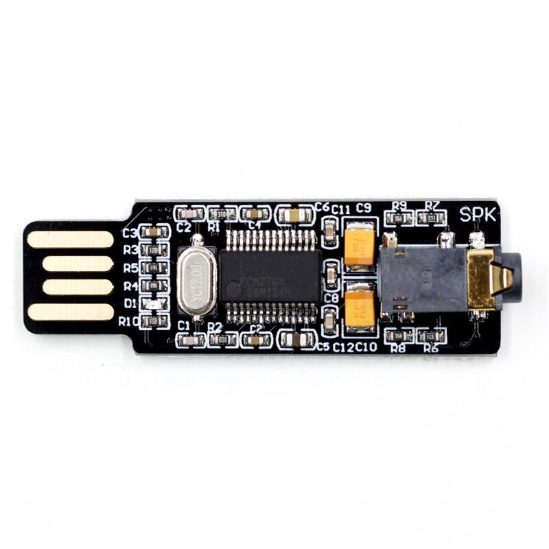 Mini PCM2704 USB Audio Sound Card DAC Decoder Board Free Drive For PC Laptop