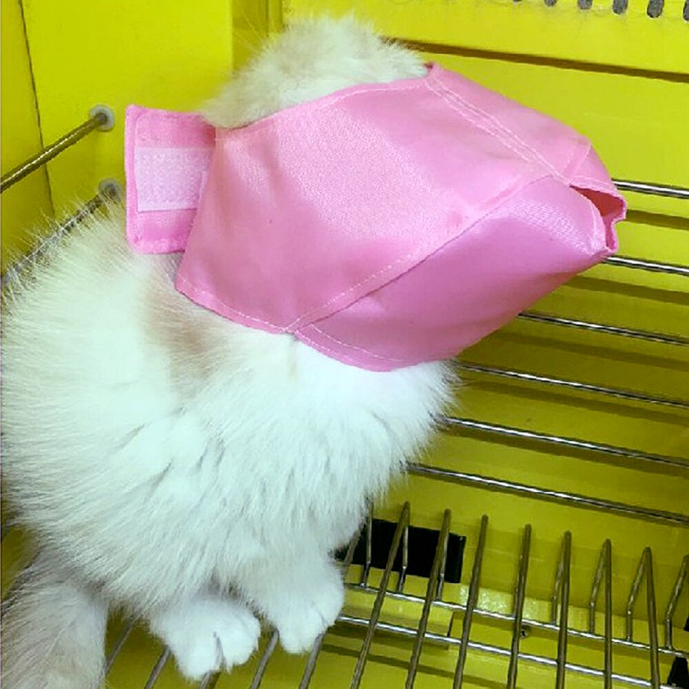 Niceyard anti bid kæledyr øjenmaske skønhed pleje mundkurv kat beskyttelsesdæksel blindfold patch kat bad kosmetik