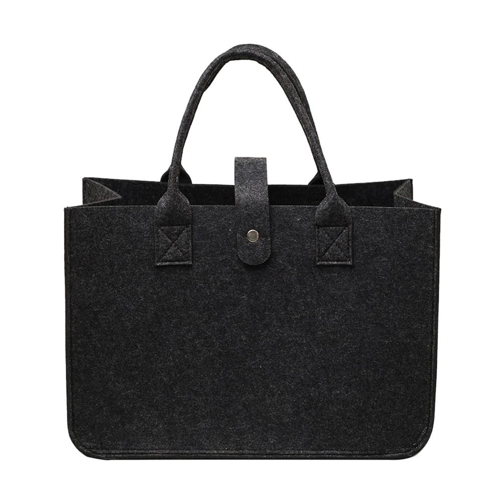 Large Capacity Felt Shoulder Bag Portable Storage Organizer Felt Messenger Bag Toy Sundries Crossbody Handbag Women