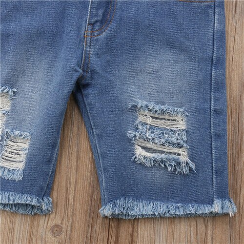 6M-5Y Kleinkind Kleinkind freundlicher Baby Jungen Mädchen Denim See Jeans Lätzchen Overall Lange Hosenträger Schlauch Hosen Baby Kleidung Outfits