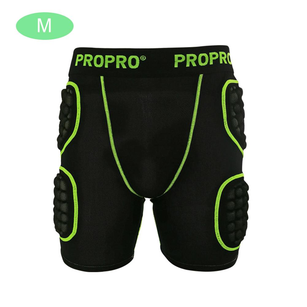 S-XL Outdoor Sport Ski Skate Snowboard Bescherming Skiën Protector Schaatsen Beschermende Hip Padded Shorts: XL / Geel