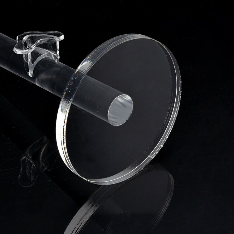 Acrylic 6 Pairs Sunglasses Eye Glasses Frame Rack Eyewear Counter Holder Display Stand Display Holder