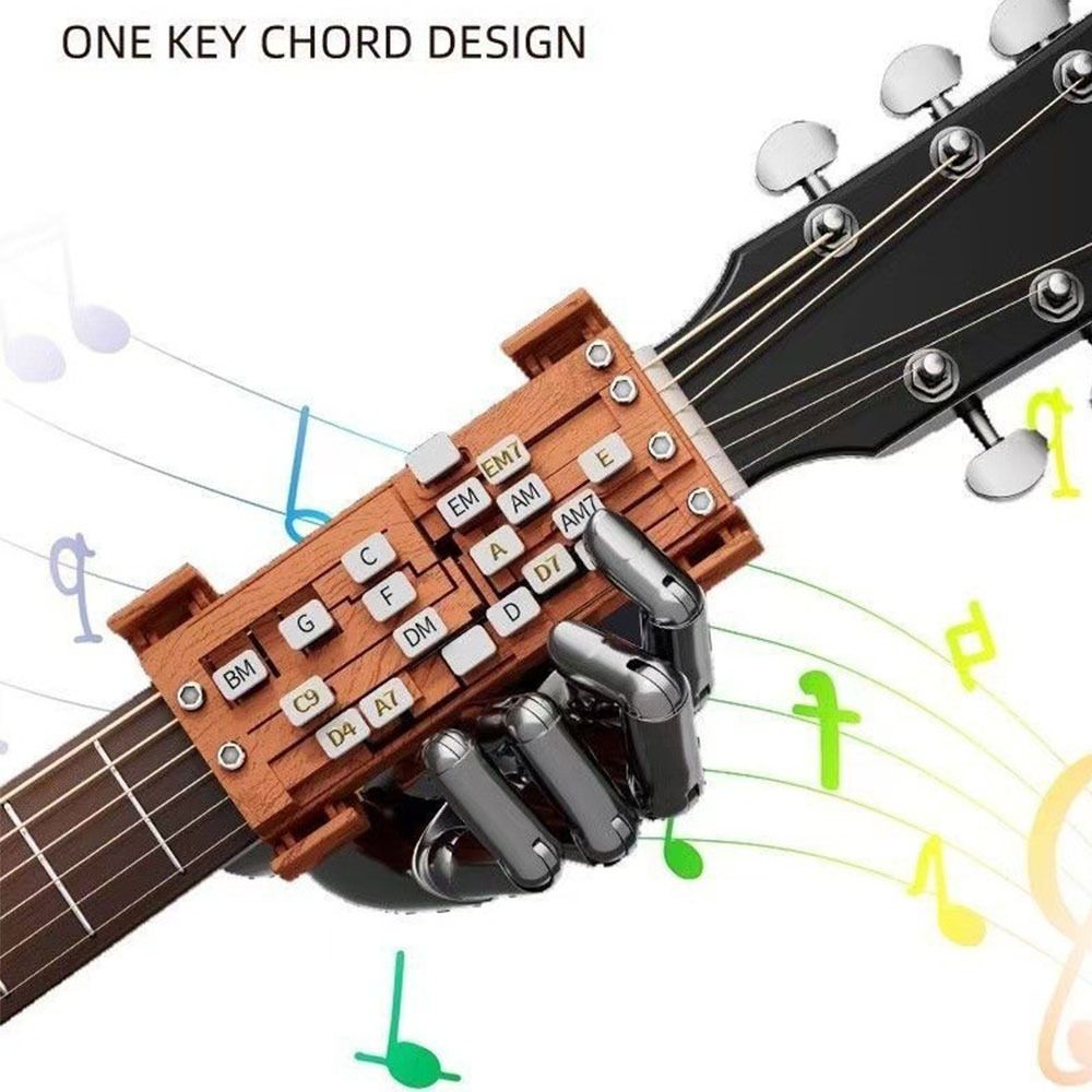 One-Touch Switching Gitaar Akkoordtrainer Draagbaar Assistent voor het leren van gitaar Lesgevende trainer Beginnersvriendelijk