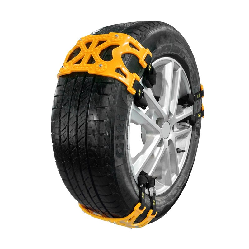 Vehemo TPU Anti-Slip Keten Auto Sneeuwketting Ijs Skidproof Kettingen voor Truck Slip Band voor Winter Veiligheid