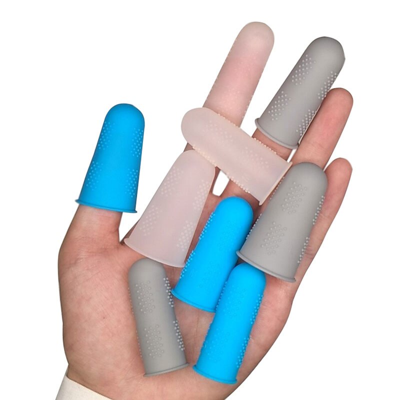 Anti-Slip Soft Silicone Rubber Finger Cots/Finger Cover Protector