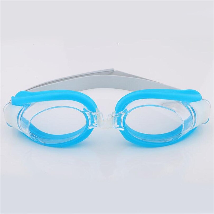 Svømmebriller mænd kvinder svømmer briller svømmebriller justerbare anti-tåge beskyttelsesbriller vandtæt
