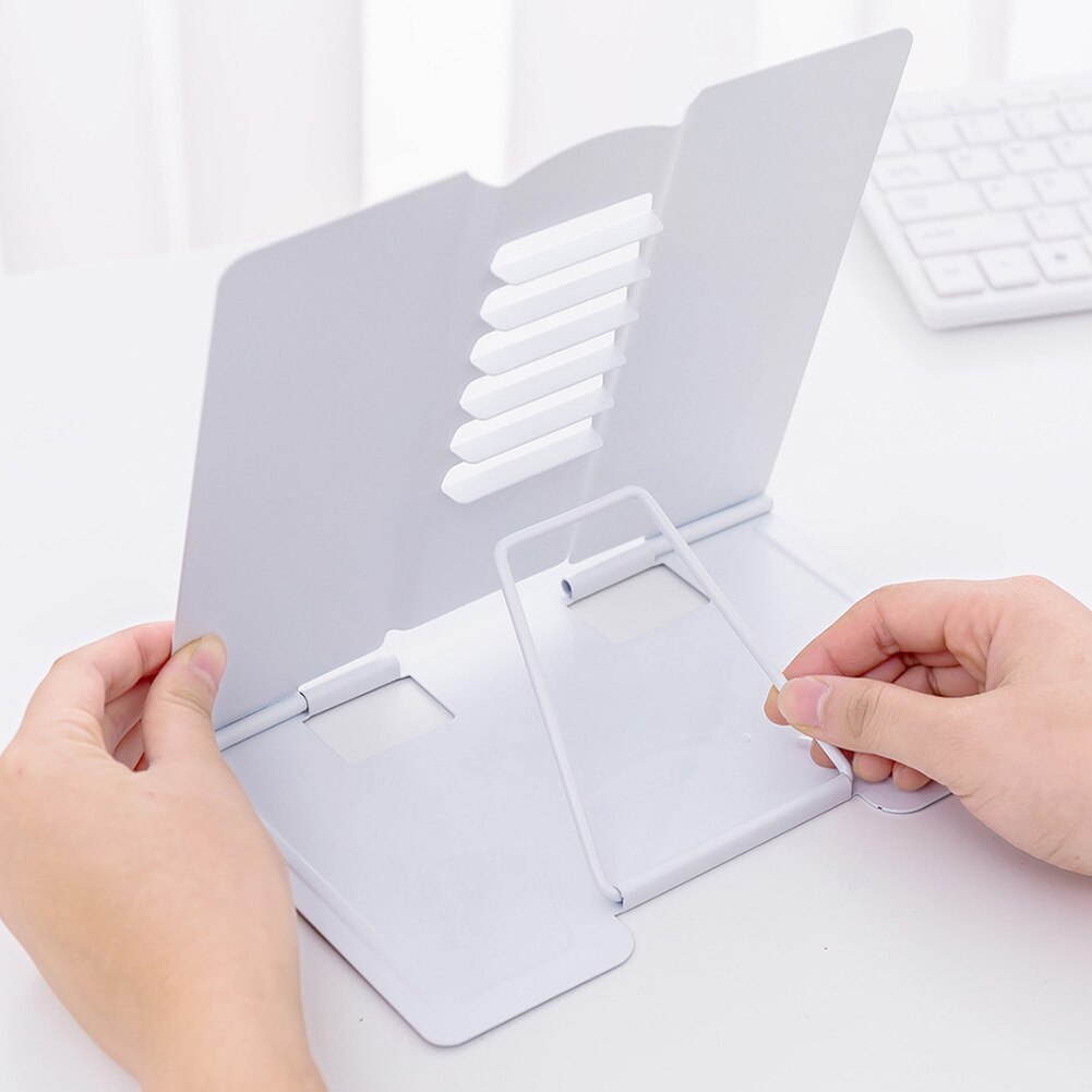 Display Stand Book Display Book Holder Desk Stand Book Stand Folding Reading Stand Anti-Slip Adjustable Desktop Bookend Holder