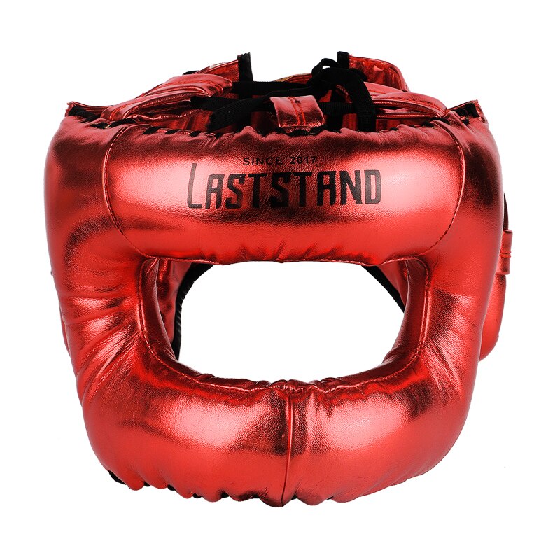 Opłacalne darmowe rozmiar Muay tajski boks Taekwondo MMA kask osłona głowy Karate Sparring Kickboxing ochronne nakrycia głowy