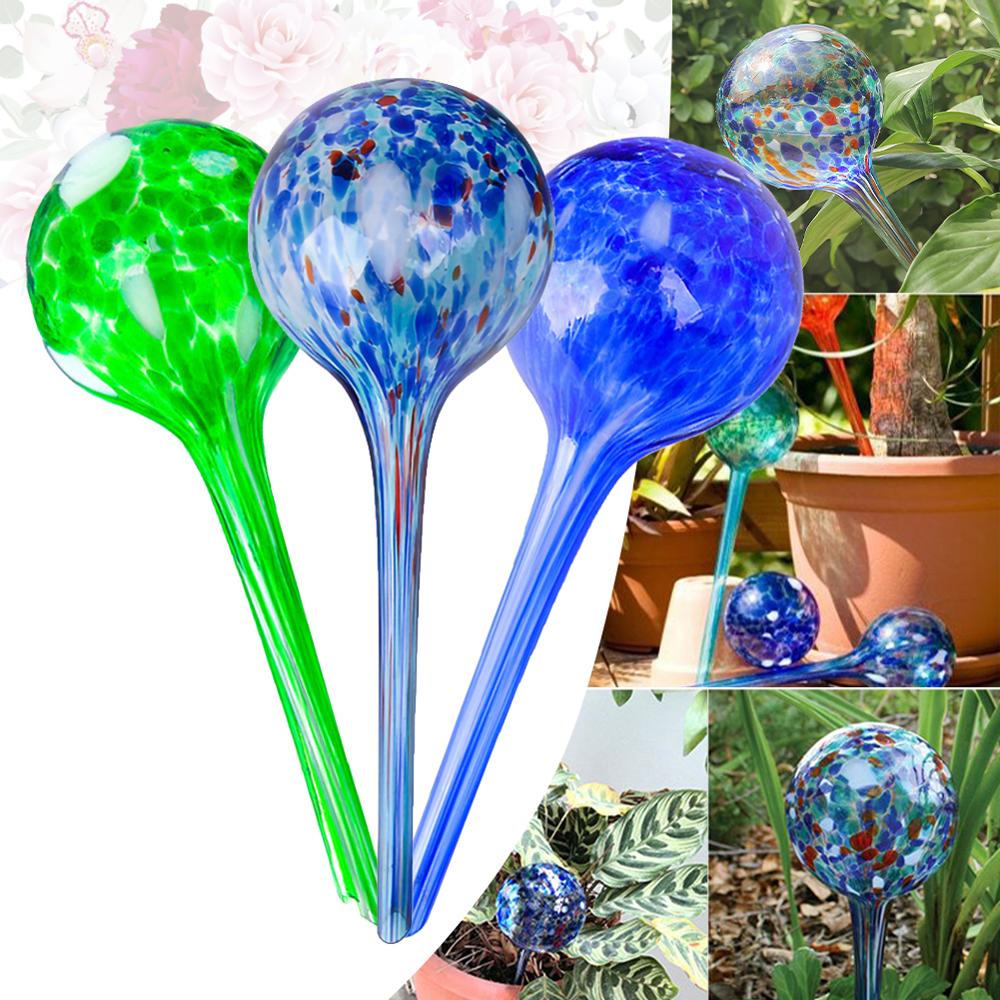 3 pièces dispositif d'arrosage automatique plante d'intérieur plante Pot ampoule Globe maison jardin abreuvoir PVC plante abreuvoir S/L 4 couleurs