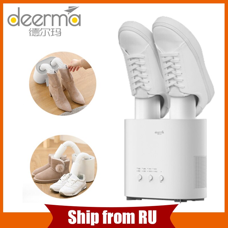 Xiaomi Deerma Shoes Dryer DEM-HX20 DEM-HX10 Multi-Function Intelligent Retractable Multi-effect Sterilization U-shape Dry shoes