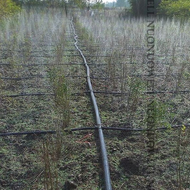 5~50M 0~7Holes 1.5" Φ40mm Thin-Soft Spray Tape Lawn Watering Hose Farm Greenhouse Irrigation Soft Pipe Sprinkler Flex Tube Line