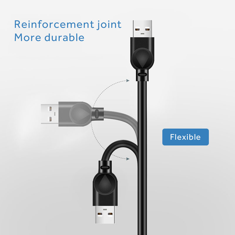USB 2.0 Male to Female USB Cable 1.5m 3m 5m Extender Cord Wire Super Speed Data Sync Extension Cable For PC Laptop Keyboard