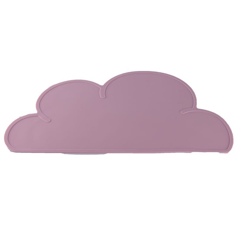 Silicone Cloud Placemat Heat Pad Waterproof Table Mat Student Children Cartoon Silicone Table Mat Kitchen Gadget Easy Cleaning: 5