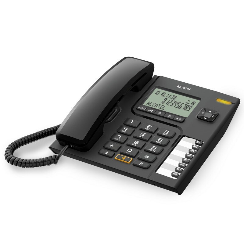 Festnetz Telefon Alcatel Versatis T76 DECT LED Schwarz