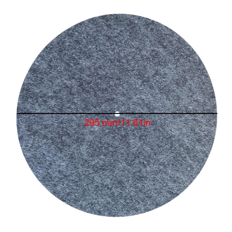 Kork Gummi Plattenspieler Teller matt Slipmat 3mm Filz Teller Anti-Statische Anti-Vibration Für 12 zoll LP Vinyl Rekord: 3B