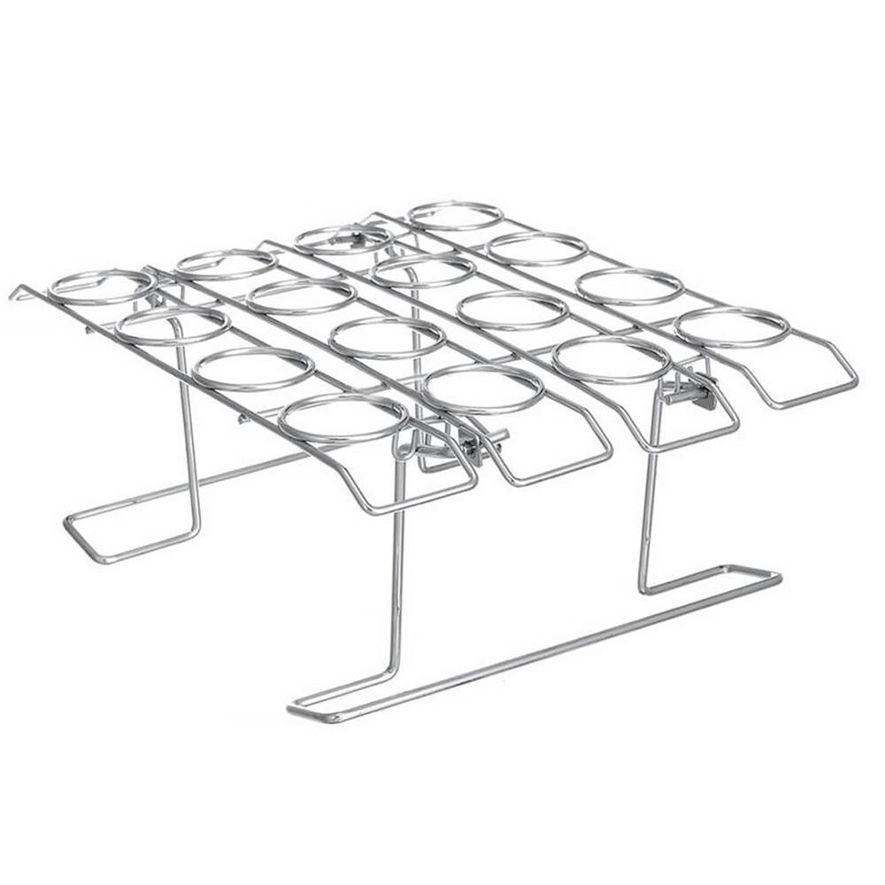 Stainless Steel Ice Cream Cone Display Rack Stand Diy Cone Holders Baking Cake Cone Cupcake Cooling Tray Holder Baking Rack 40P