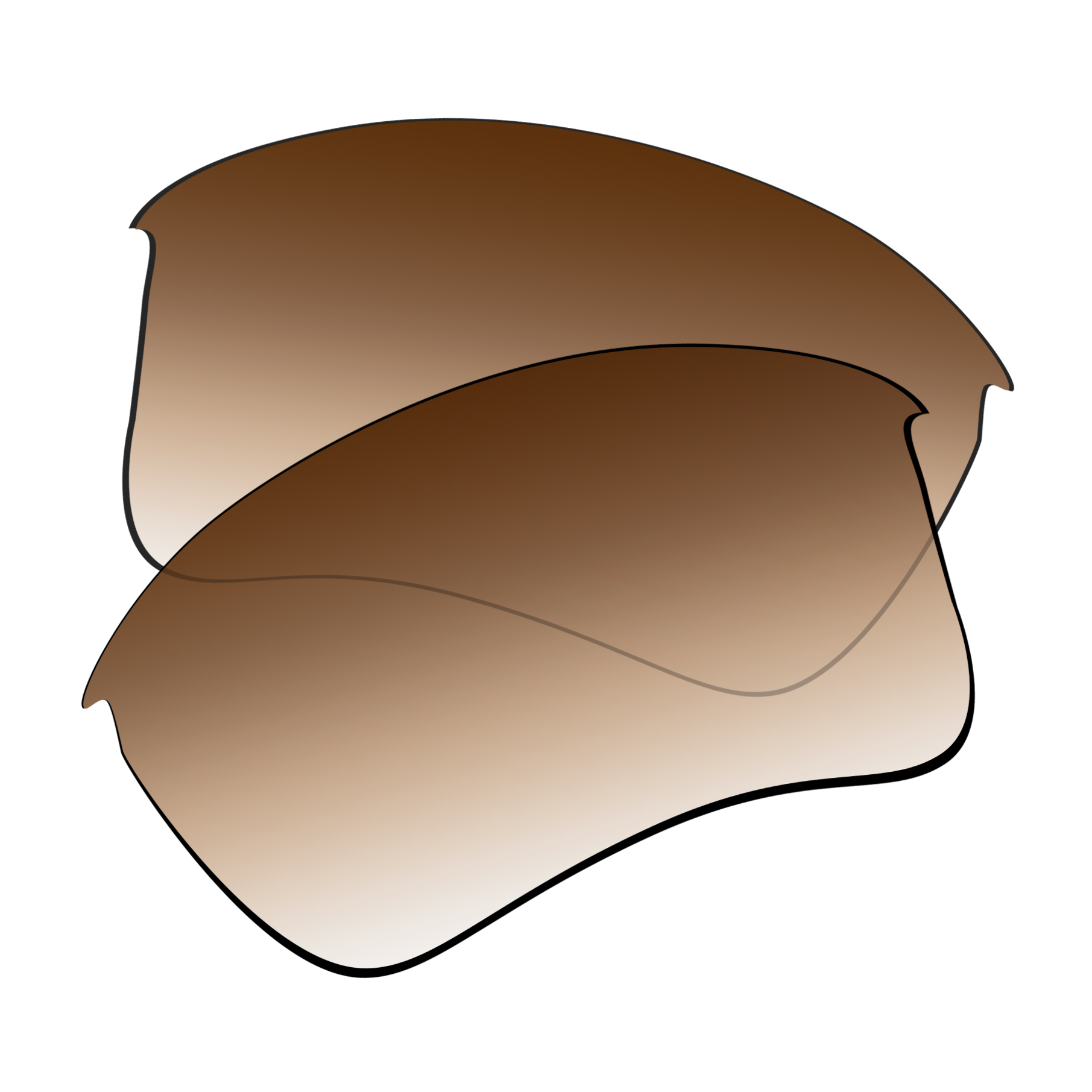 Lentes de substituição polarizadas snark para óculos de sol oakley half jacket 2.0 xl (apenas lentes)-várias escolhas: Amarelo brilhante