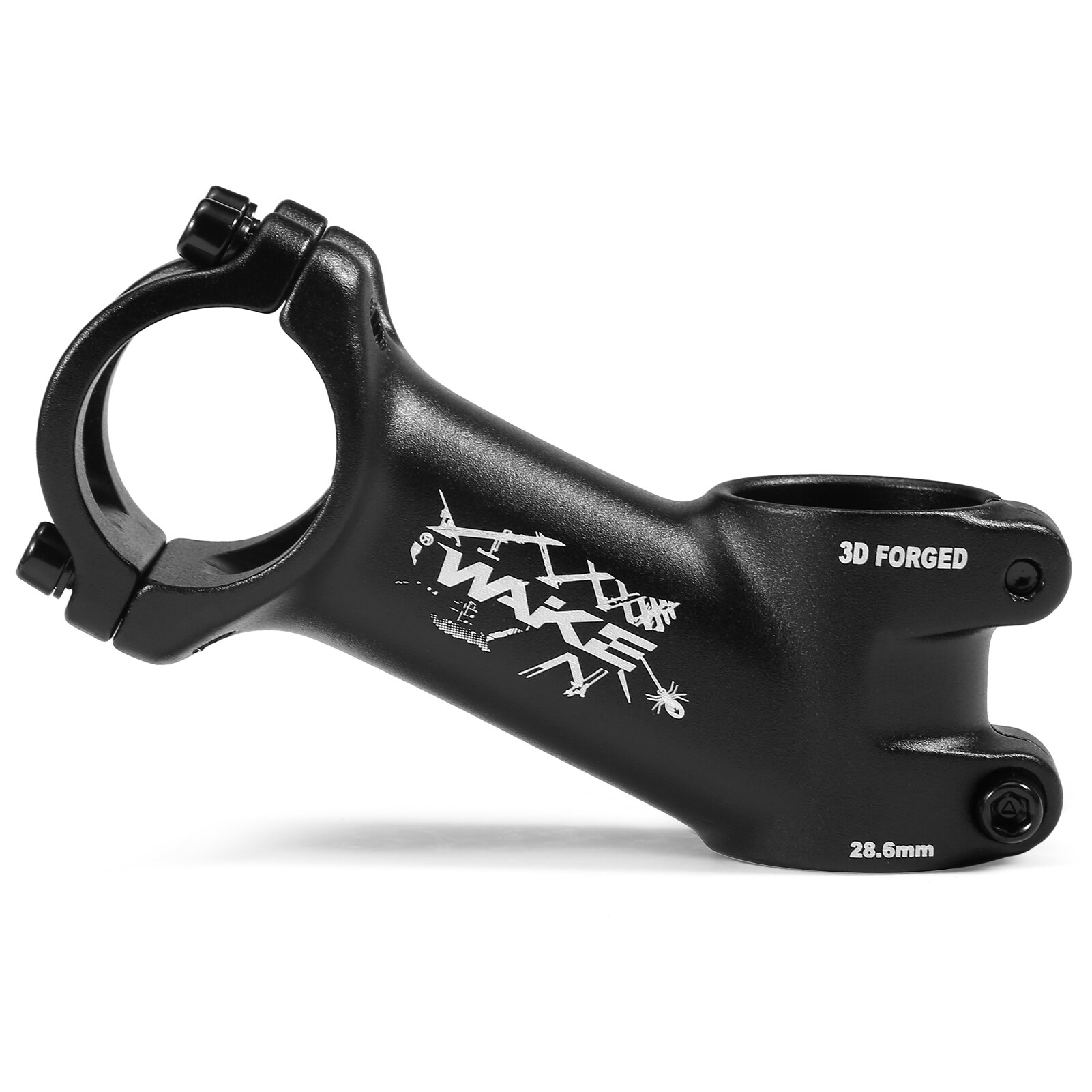 Bicycle Stem MTB Road Bike Stem Ultralight Stem 31.8mm Handlebar Stem 25 Degree 70/80/90/100/110mm Bike Stem Accessories: 31.8mm 80mm