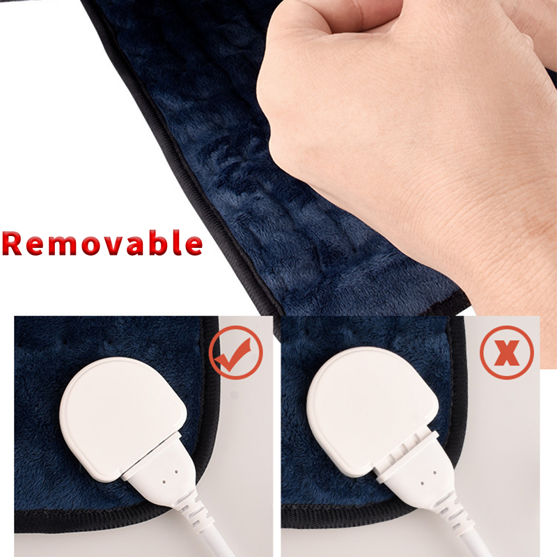 Elektrische Verwarming Pads Back-Pijn Nek Schouders Relief Pad Timer Wasbaar Snelle Verwarming Matten Huishouden Winter Accessoires