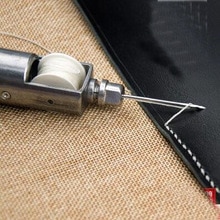 Artesanía de cuero Máquina de coser costura diy kits de artesanía de cuero de costura coser a mano conjunto de herramientas para principiantes