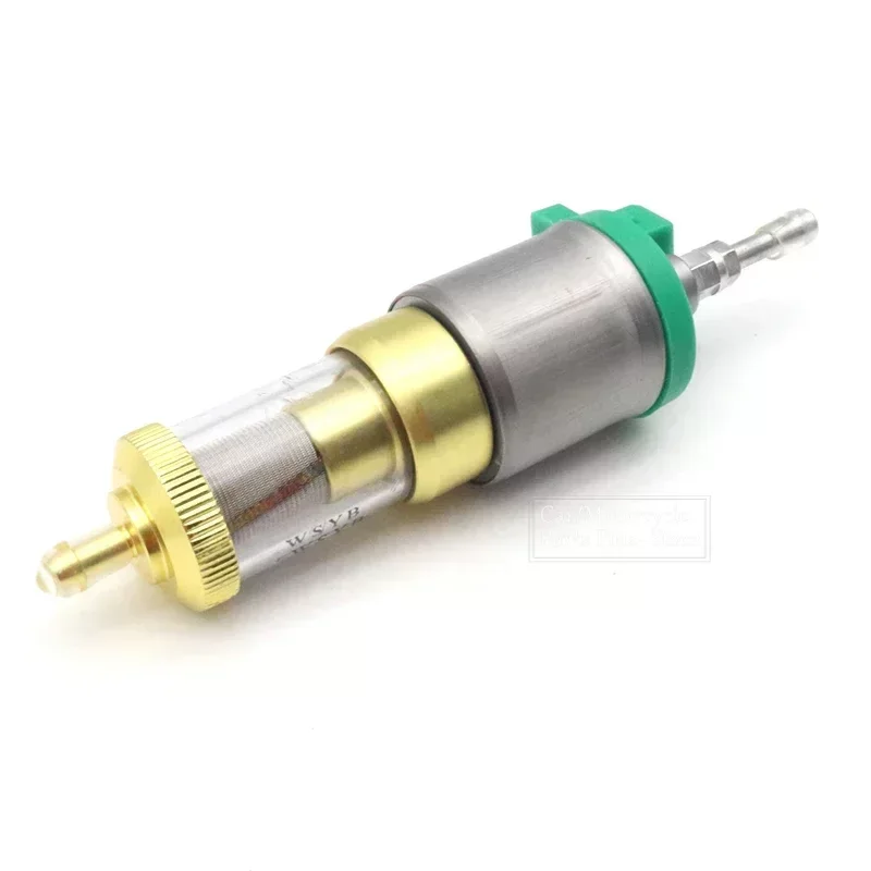 12V/24V 16ml/18ml Diesel Heater Fuel Pump with Double Filter, Quieter, Diesel Heater Replacement Parts for All Diesel Parking