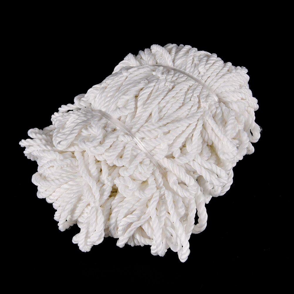 Hvidt bærbart fodboldnet 6 x 4ft fodbold målpost net fodbold tilbehør udendørs sport træningsværktøj