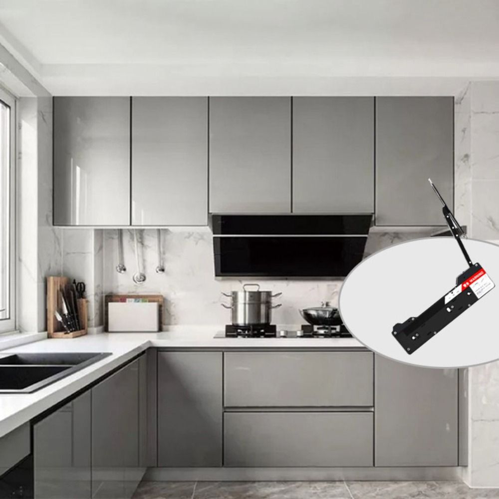 One-touch Opening Push To Open Cabinet Catches Soft Opening System Free Handle Hidden Cabinet Handles Quiet Operation Adjustable