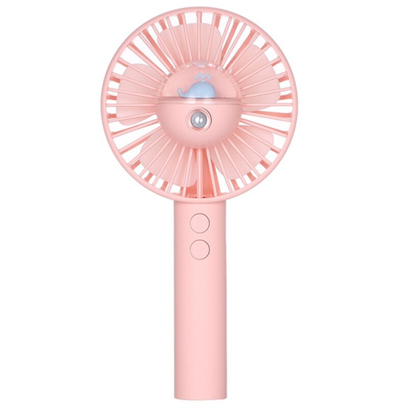 Jonwall Draagbare Handheld Ventilator, USB Oplaadbare 5200mAh Batterij Operated Fan Mini Desk Fan Met Power Bank Functie, 5 Snelheden Persoonlijke Opvouwbare Desktop Fan voor Thuiskantoor Reizen Wit